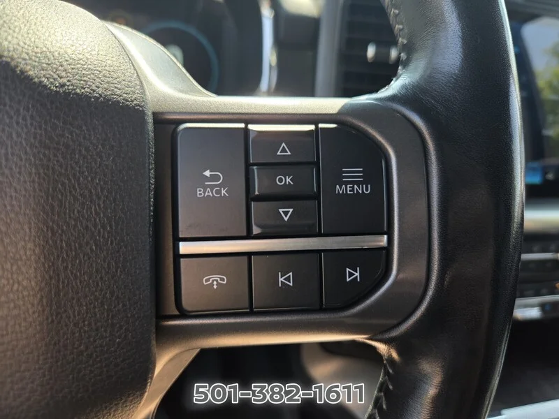 Used 2021 Black Metallic FORD LARIAT 4WD SUPERCREW 5.5