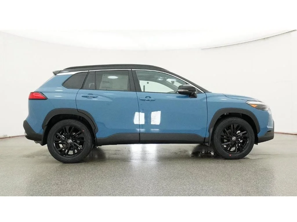 New 2026 Cavalry Blue with Jet Black roof Toyota Hybrid XSE image 34