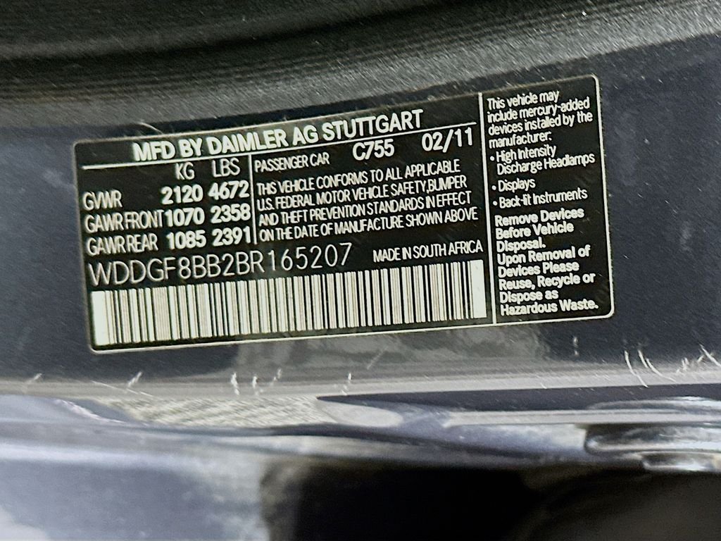 Used 2011 Steel Gray Metallic Mercedes-Benz C 300 image 31