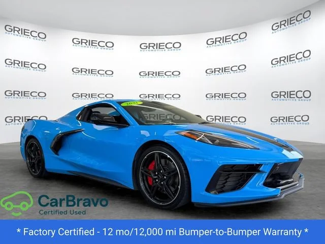 Certified Used 2021 RAPID BLUE Chevrolet 3LT image 1