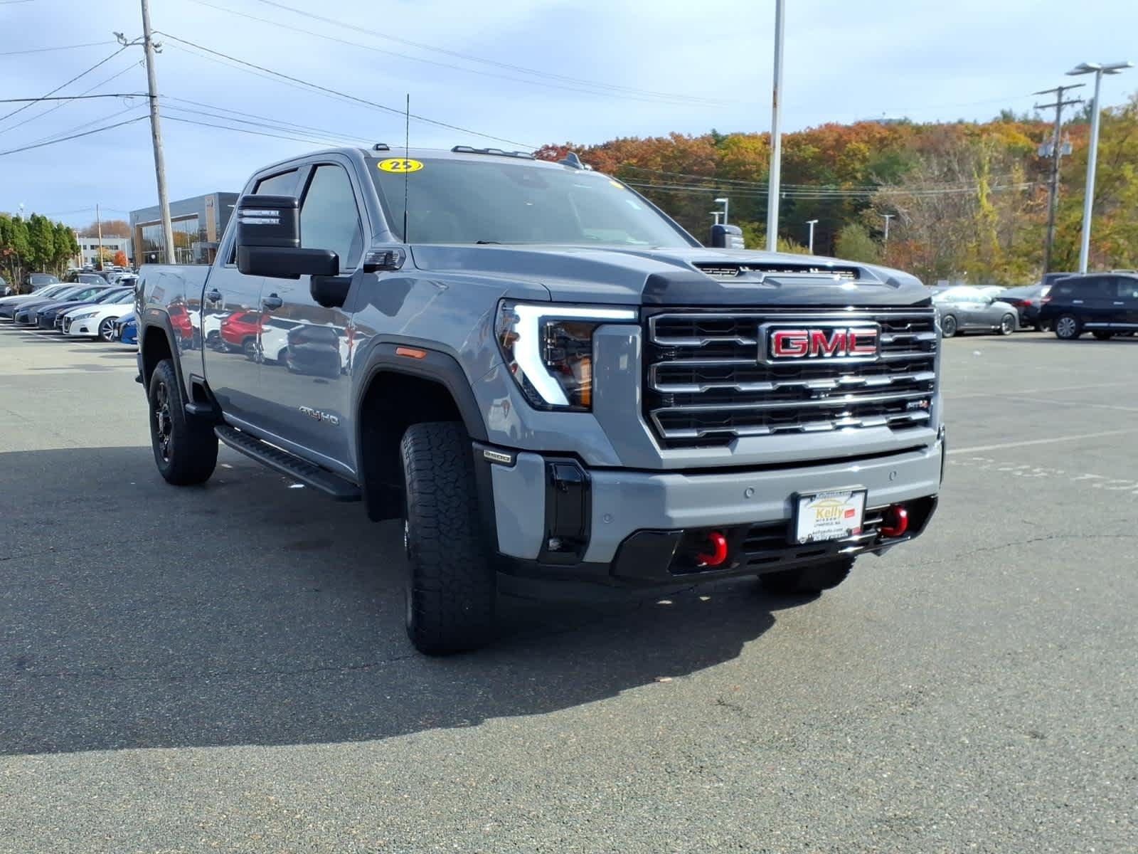 Used 2025 Thunderstorm Gray GMC AT4 image 3