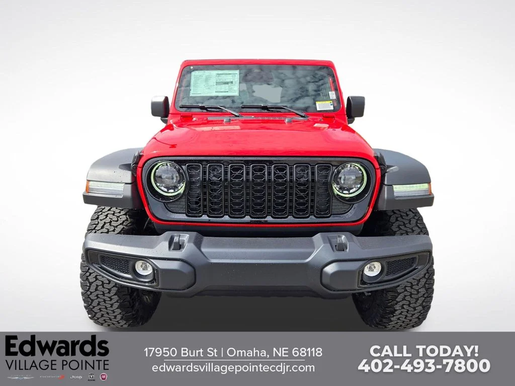 New 2026 Firecracker Red Clear-Coat Exterior Paint Jeep Willys image 8