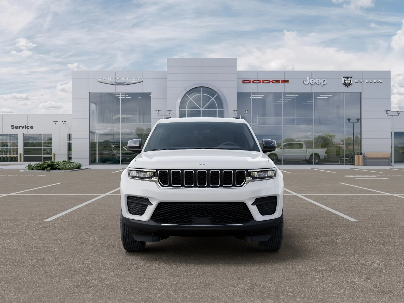 New 2027 Bright White Clearcoat Jeep Laredo X image 6