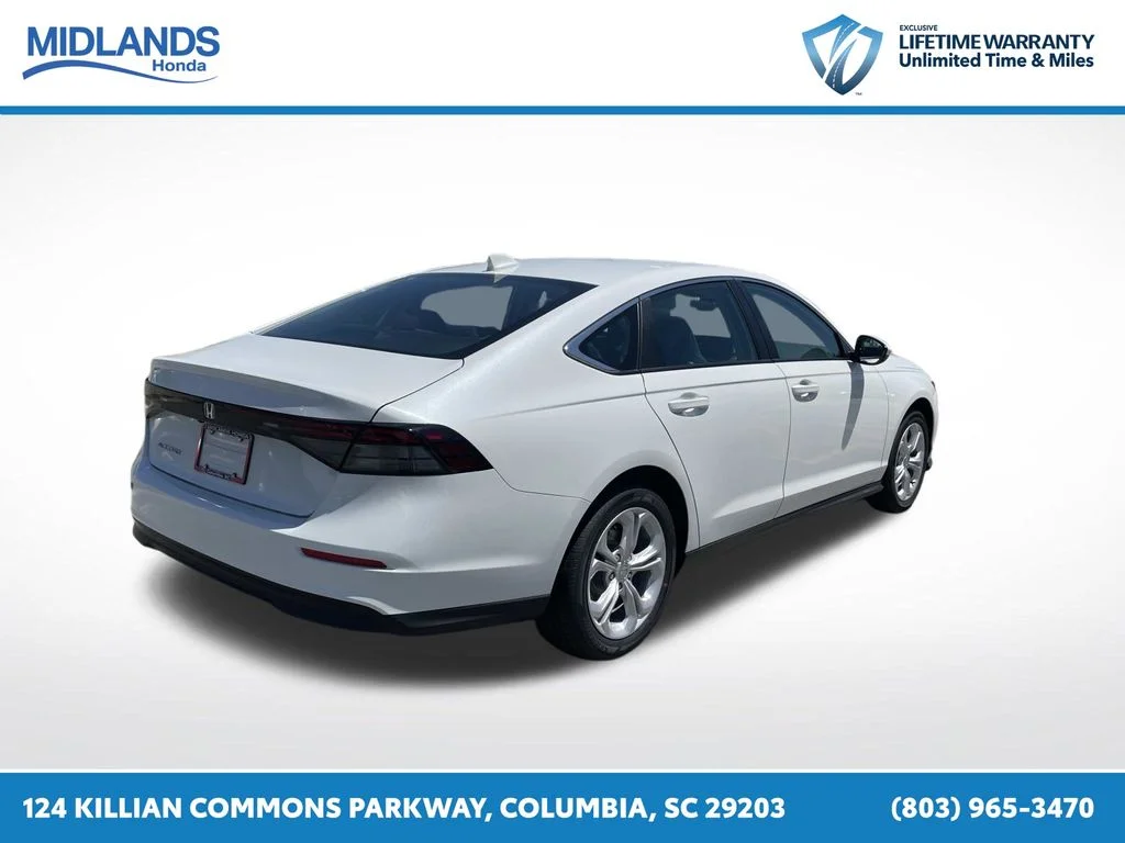 New 2026 Platinum White Pearl Honda LX image 6