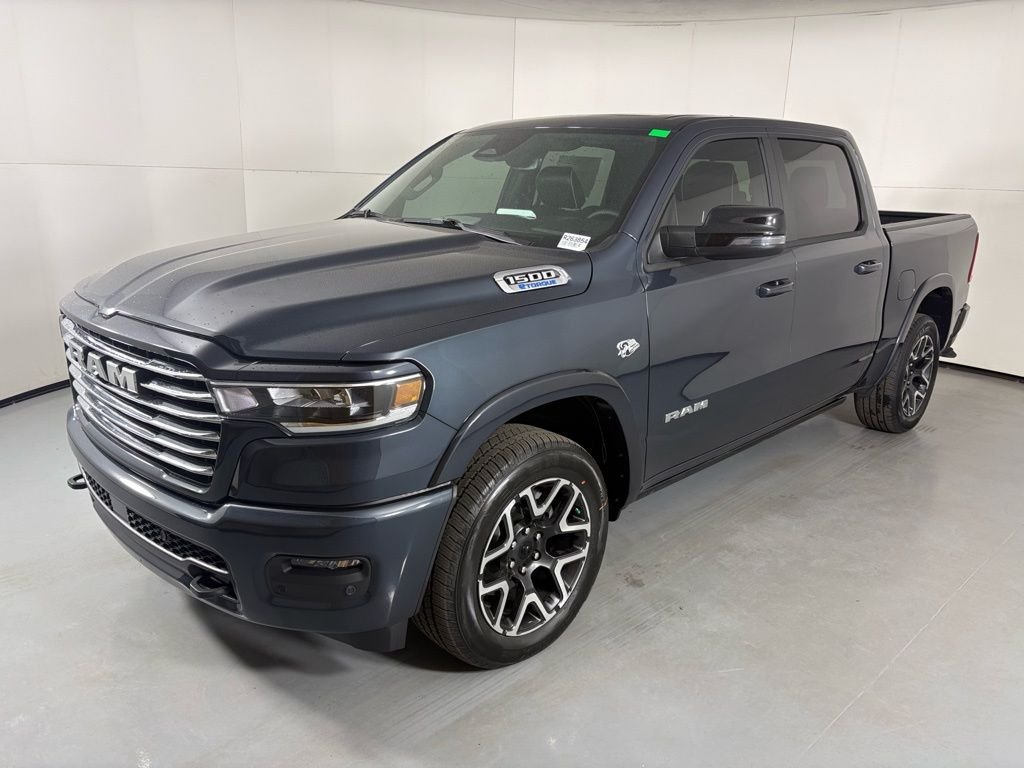 New 2026 Forged Blue Metallic Exterior Paint RAM Laramie image 4