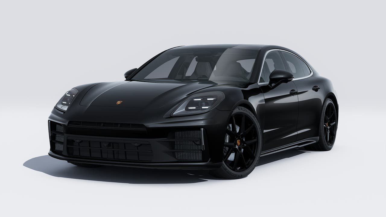 New 2027 Black Porsche  image 1