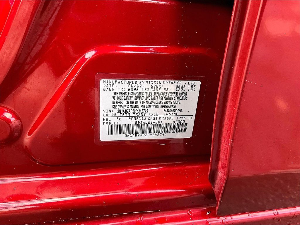 Used 2017 Scarlet Ember Nissan SL image 36