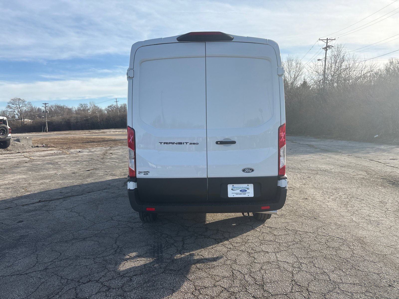 New 2026 Oxford White Ford Cargo Van image 5