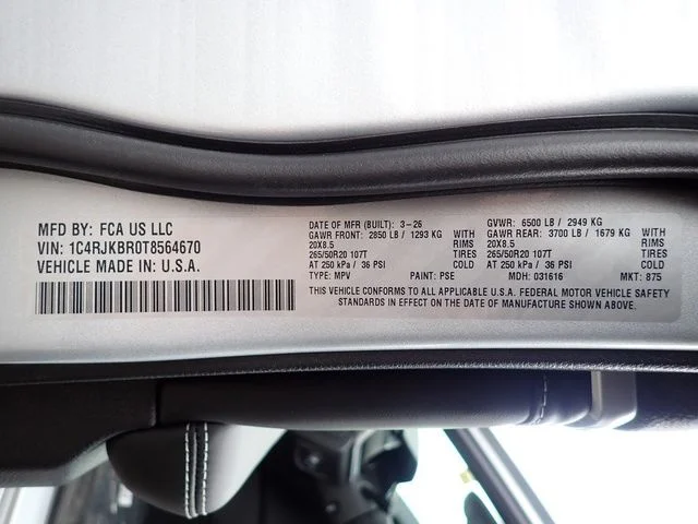 New 2026 Silver Jeep Limited image 16