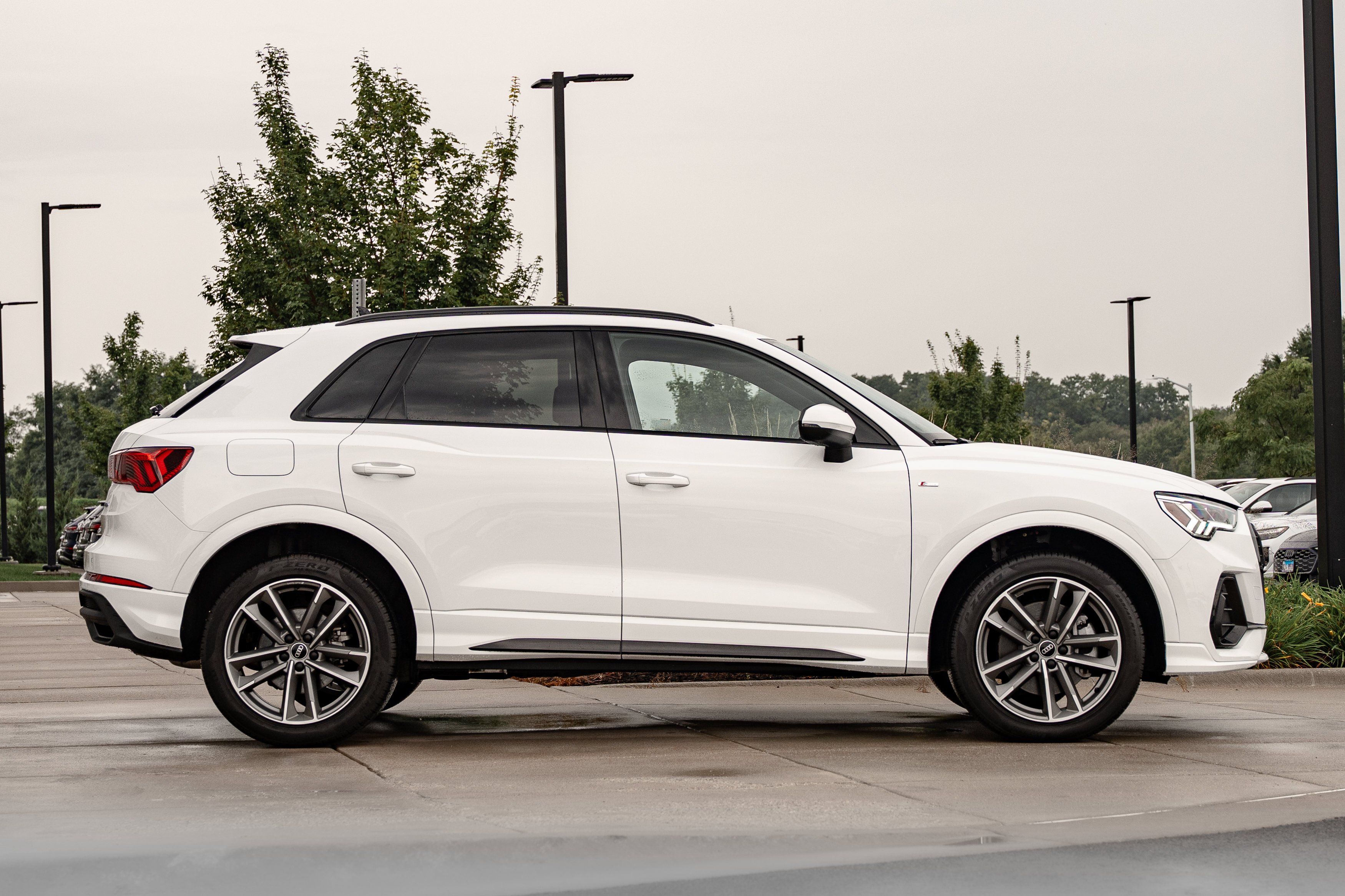 Certified Used 2025 Arkona White Audi S line Premium image 3
