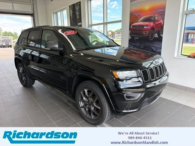 Used 2021 Black Jeep Limited image 1