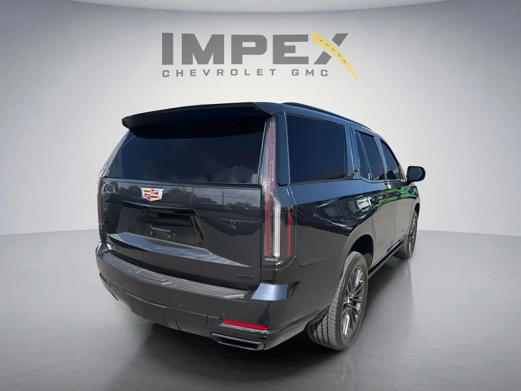 Used 2025 Galactic Gray Metallic Cadillac Sport Platinum image 5