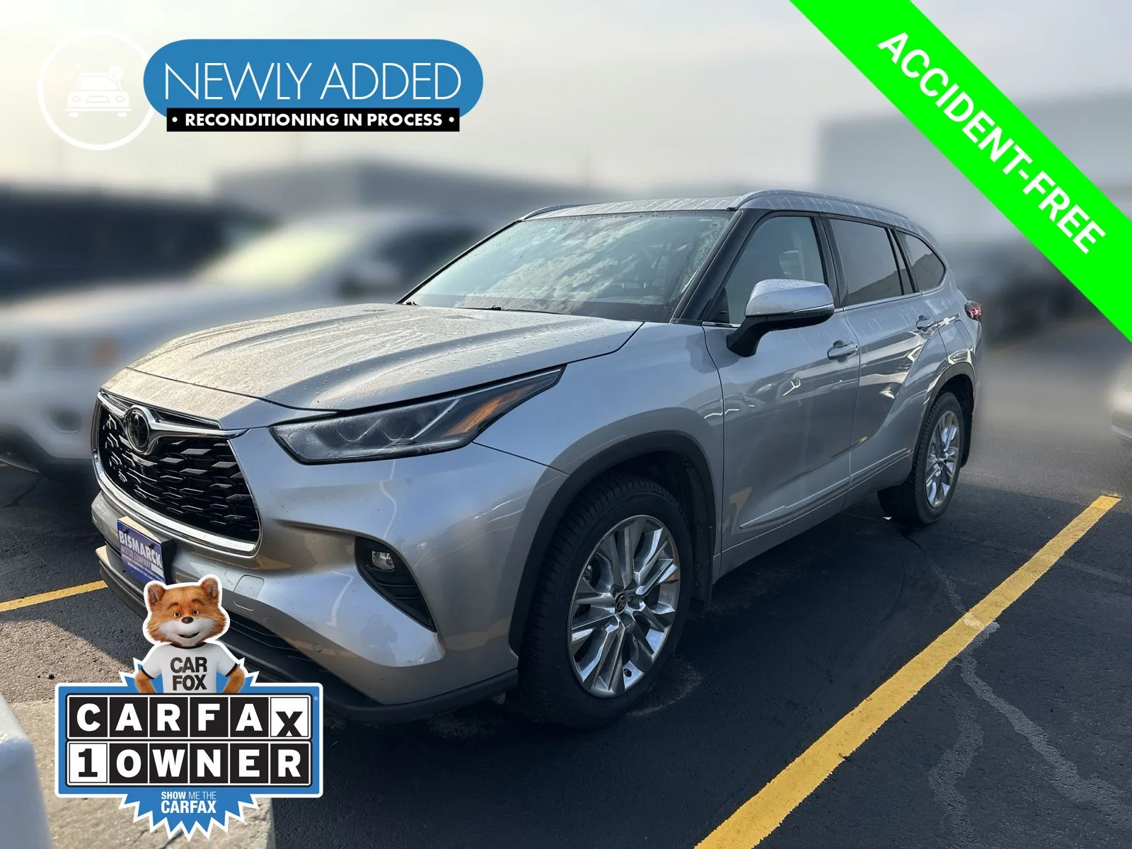 Used 2021 Silver Toyota Limited image 1