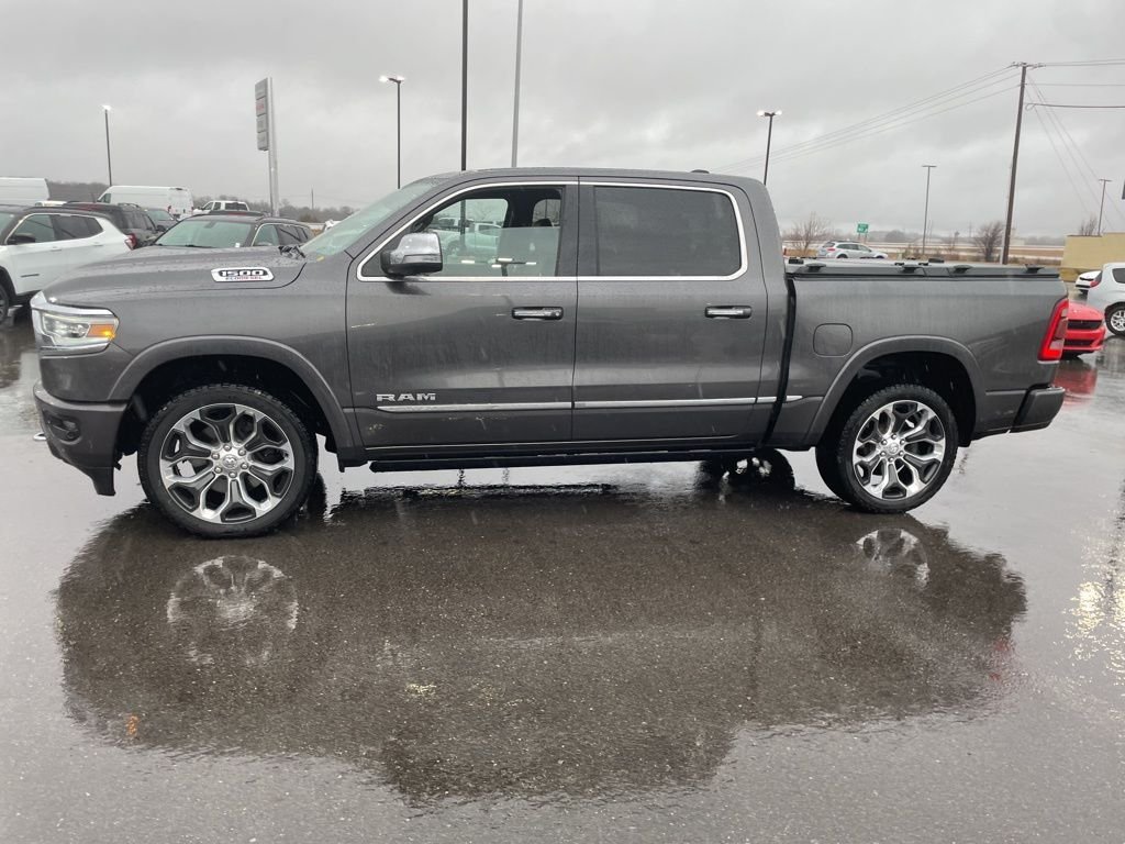 Used 2021 RAM Ram 1500 Pickup Limited with VIN 1C6SRFHM1MN562305 for sale in Kansas City