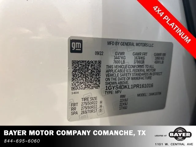 Used 2023 Crystal White Tricoat Cadillac Premium Luxury Platinum image 33