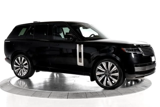 Used 2025 Santorini Black Metallic Land Rover SV image 8