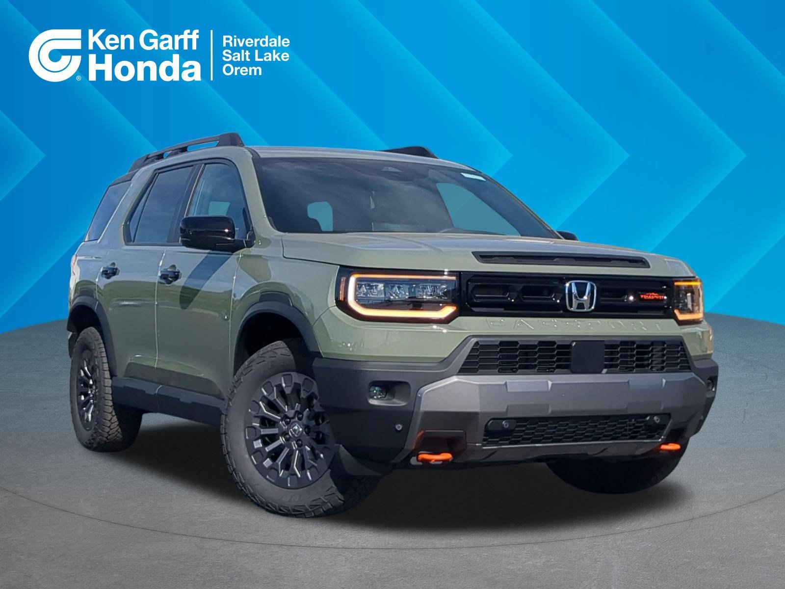 New 2026 Ash Green Metallic Honda TrailSport image 1