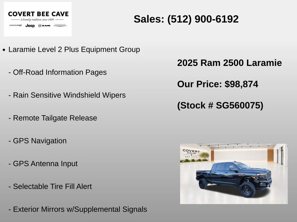 2025 RAM 2500 Laramie - Photo 13