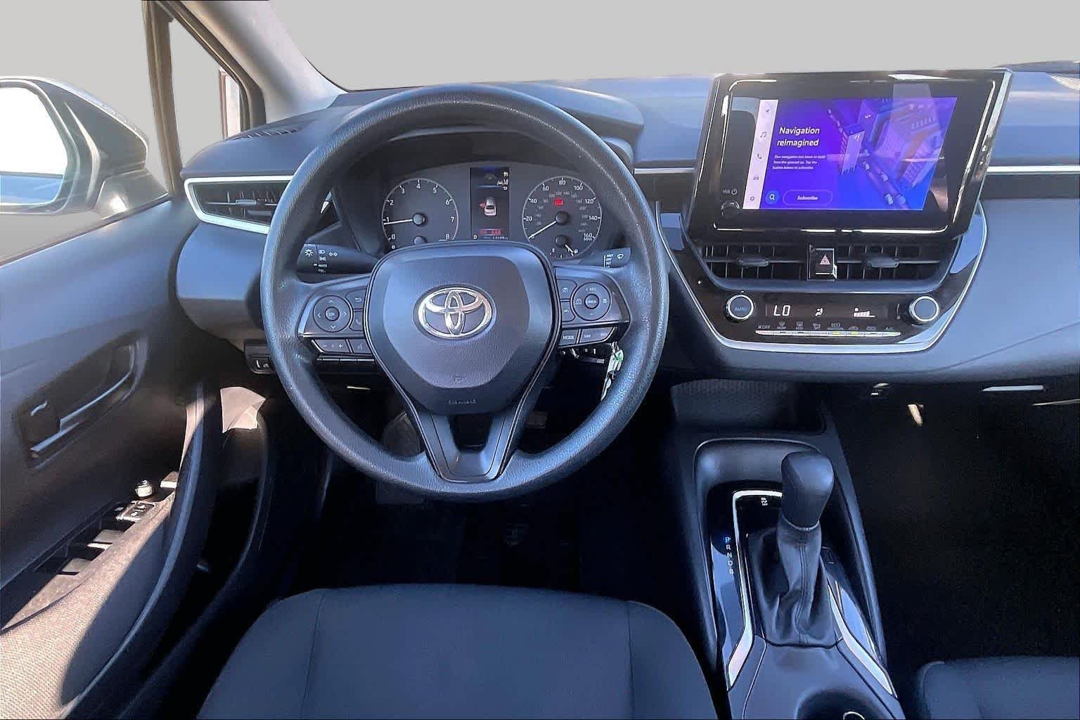 Used 2024 Classic Silver Metallic Toyota LE image 6