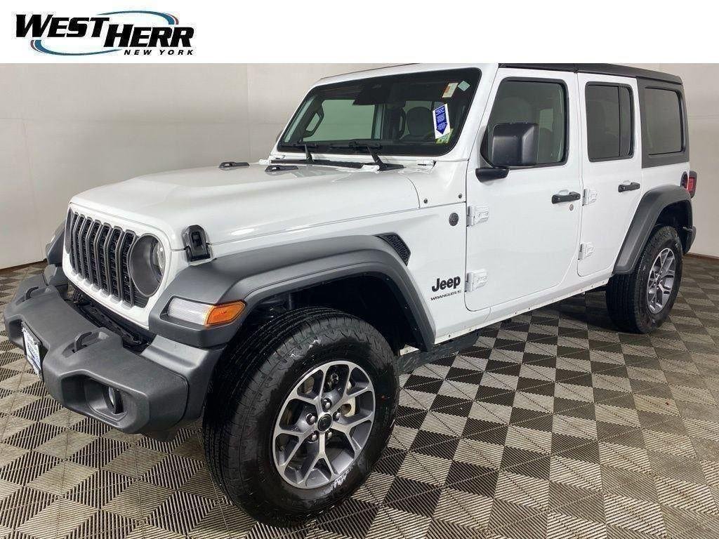 Used 2026 Bright White Clearcoat Jeep Sport S image 24