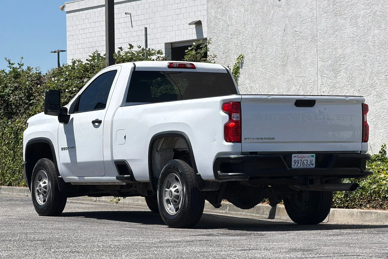 Used 2020 White Chevrolet Work Truck image 7