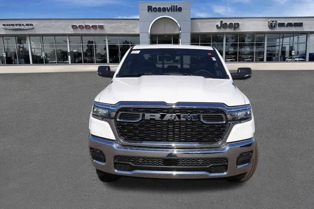 New 2026 Bright White Clear-Coat Exterior Paint RAM Big Horn image 8