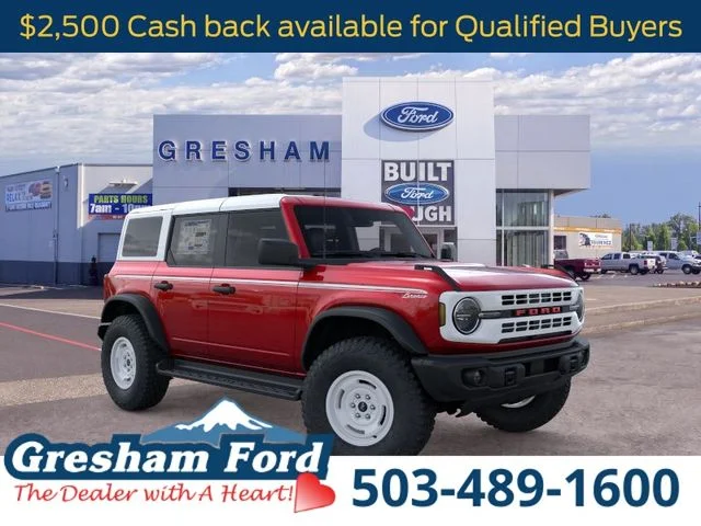 New 2026 Ruby Red Metallic Tinted Clearcoat Ford Heritage Edition image 7