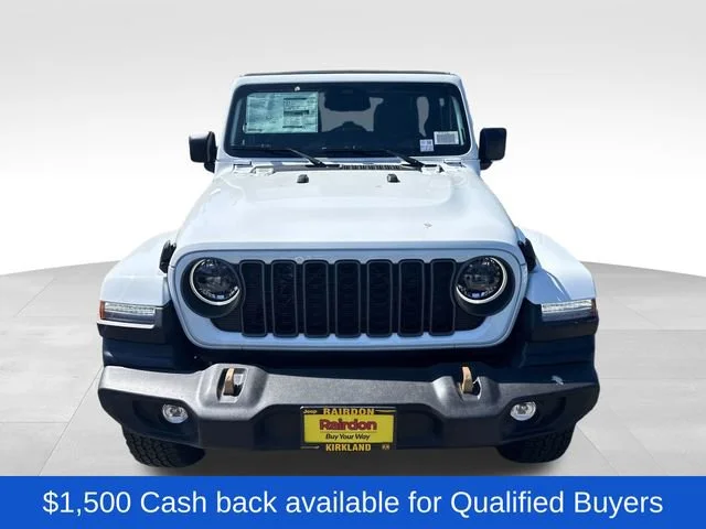 New 2026 Bright White Clear-Coat Exterior Paint Jeep 85th Anniversary image 2