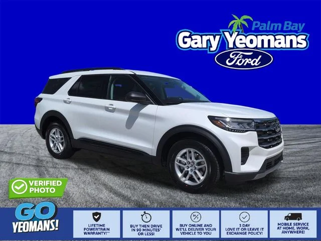 New 2026 Star White Metallic Tri-Coat Ford Active image 1