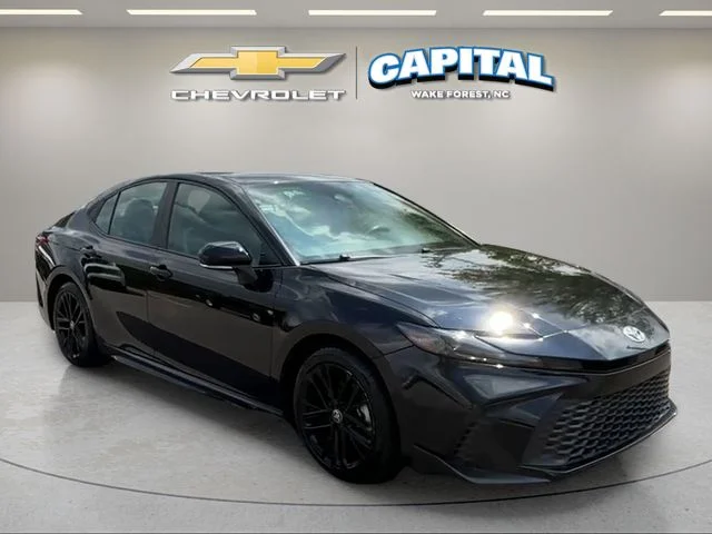 Used 2025 Black Toyota SE image 7