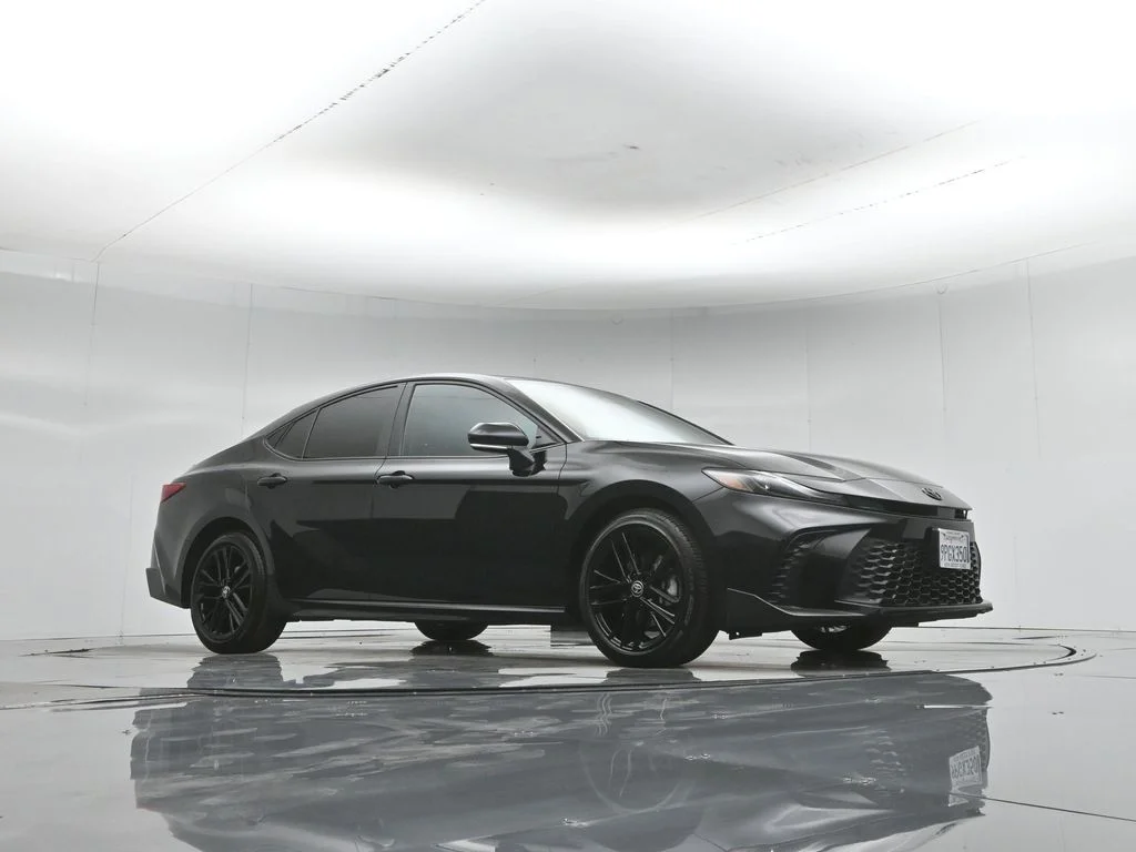 Used 2025 Black Toyota SE image 4