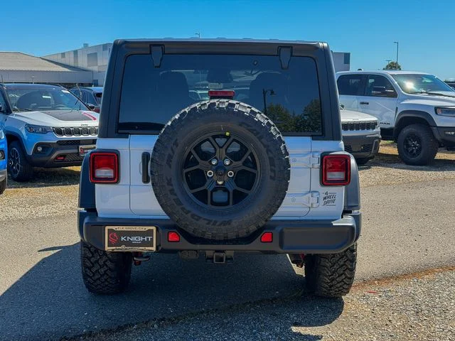 New 2026 Bright White Clear-Coat Exterior Paint Jeep Willys image 9