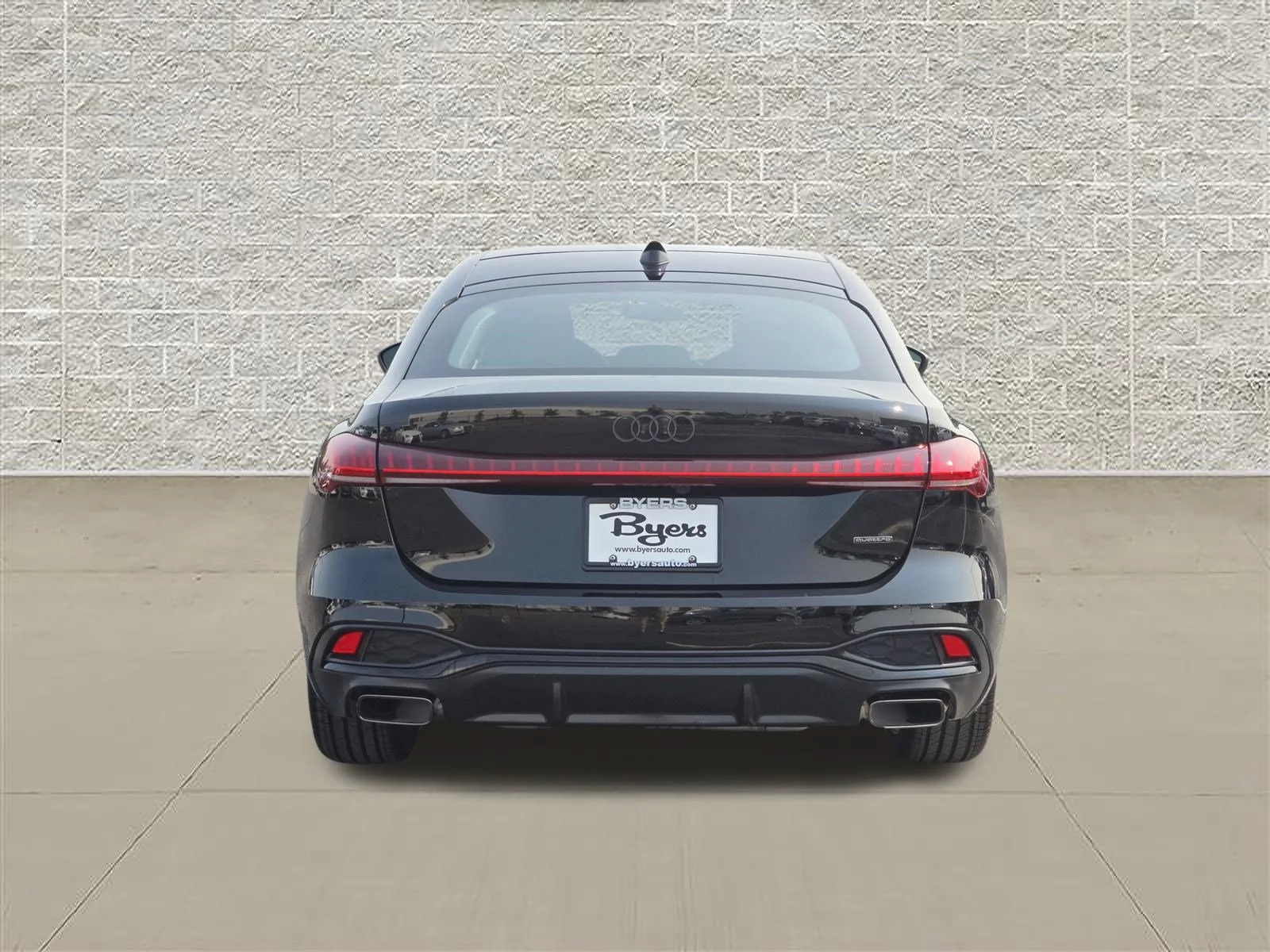 New 2026 Mythos Black Metallic Audi Premium Plus image 6