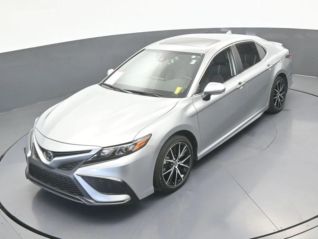 Used 2024 Celestial Silver Metallic Toyota SE image 40