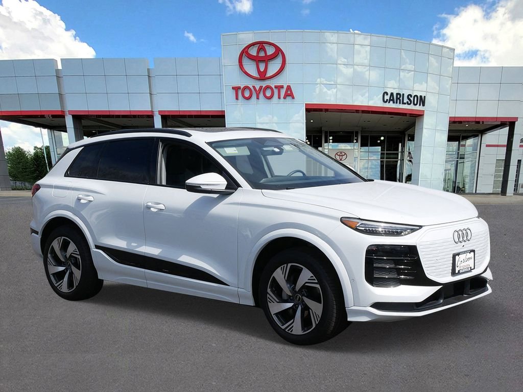 Used 2025 Audi Q6 e-tron Premium Plus with VIN WA124BGF7SA045608 for sale in Minneapolis, MN