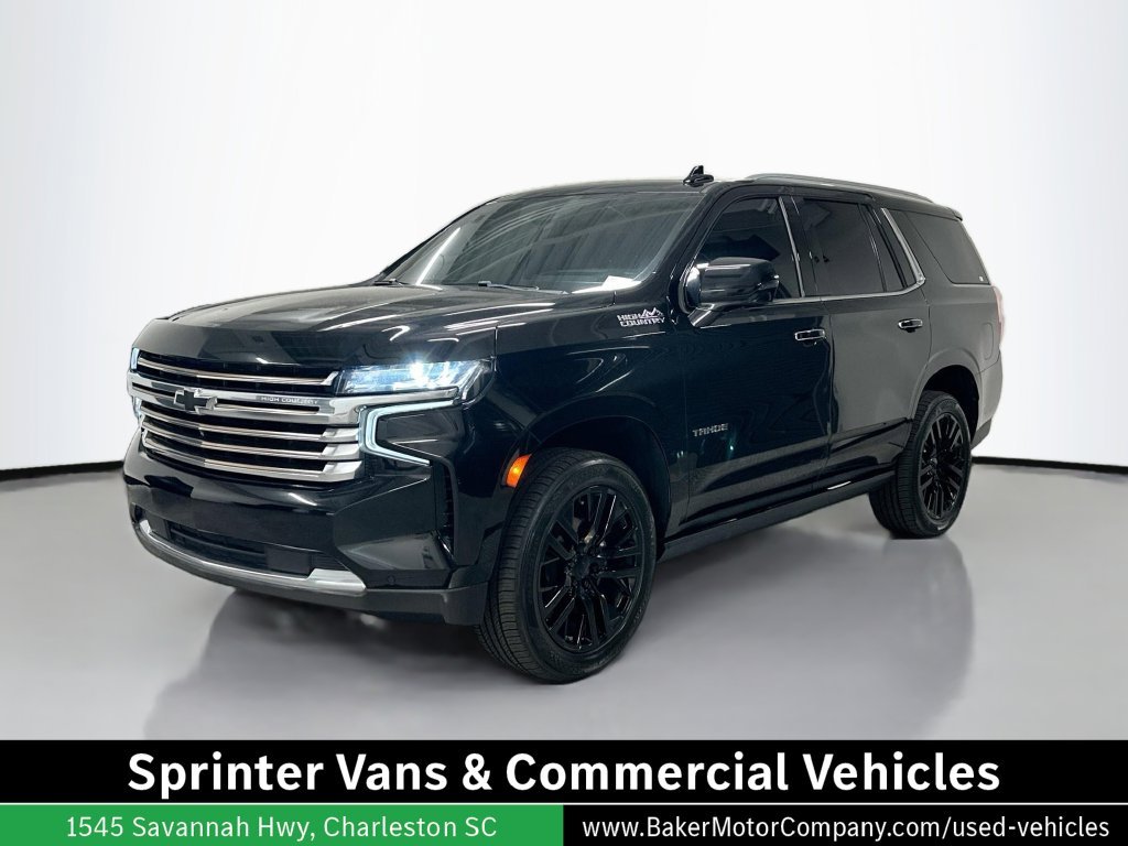 Used 2021 Black Chevrolet High Country image 1
