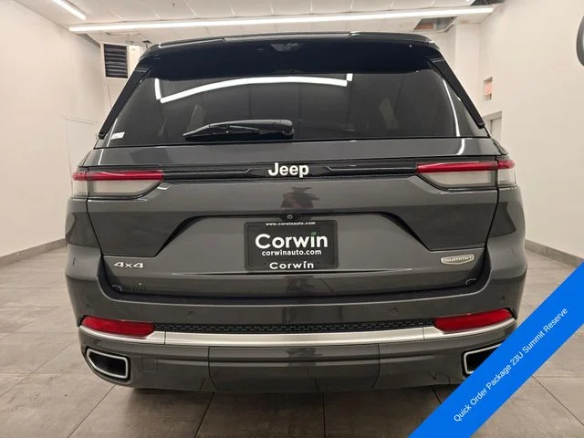 Used 2024 Metallic Jeep Summit Reserve image 4