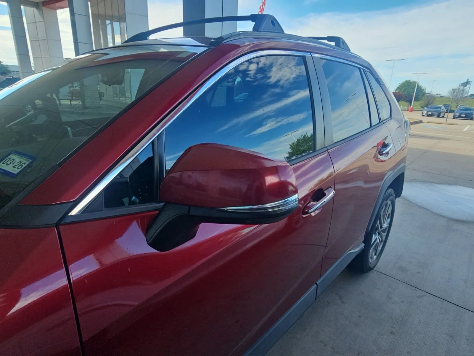Used 2019 Red Toyota Limited image 4