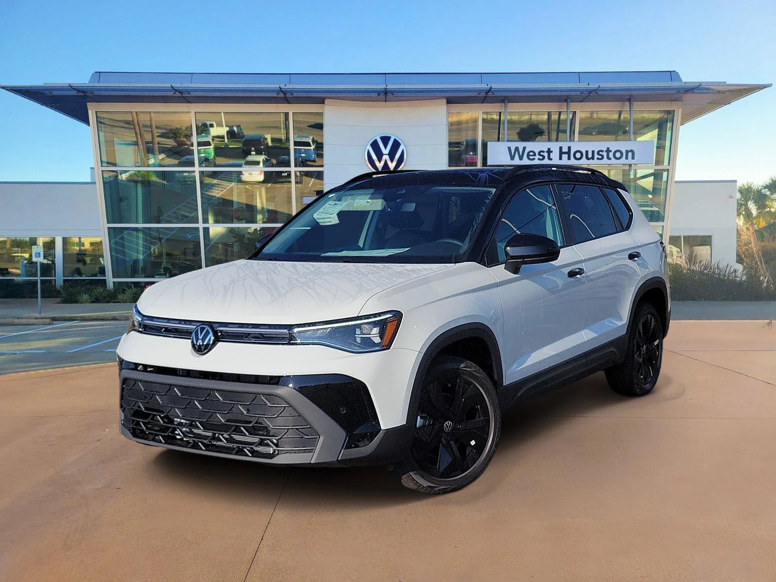 New 2027 White Volkswagen SE Black image 1