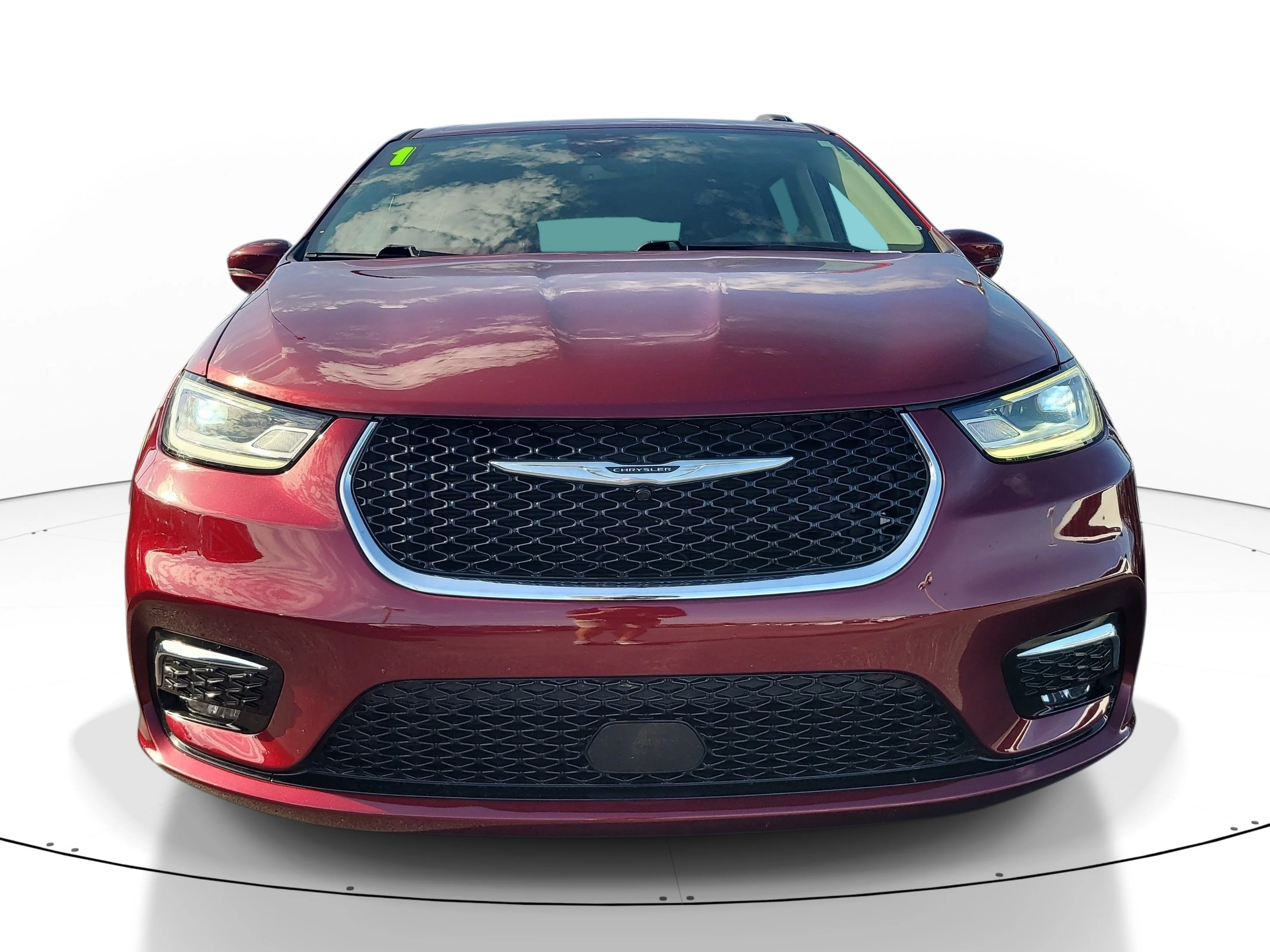 Used 2021 Velvet Red Pearlcoat Chrysler Touring image 2