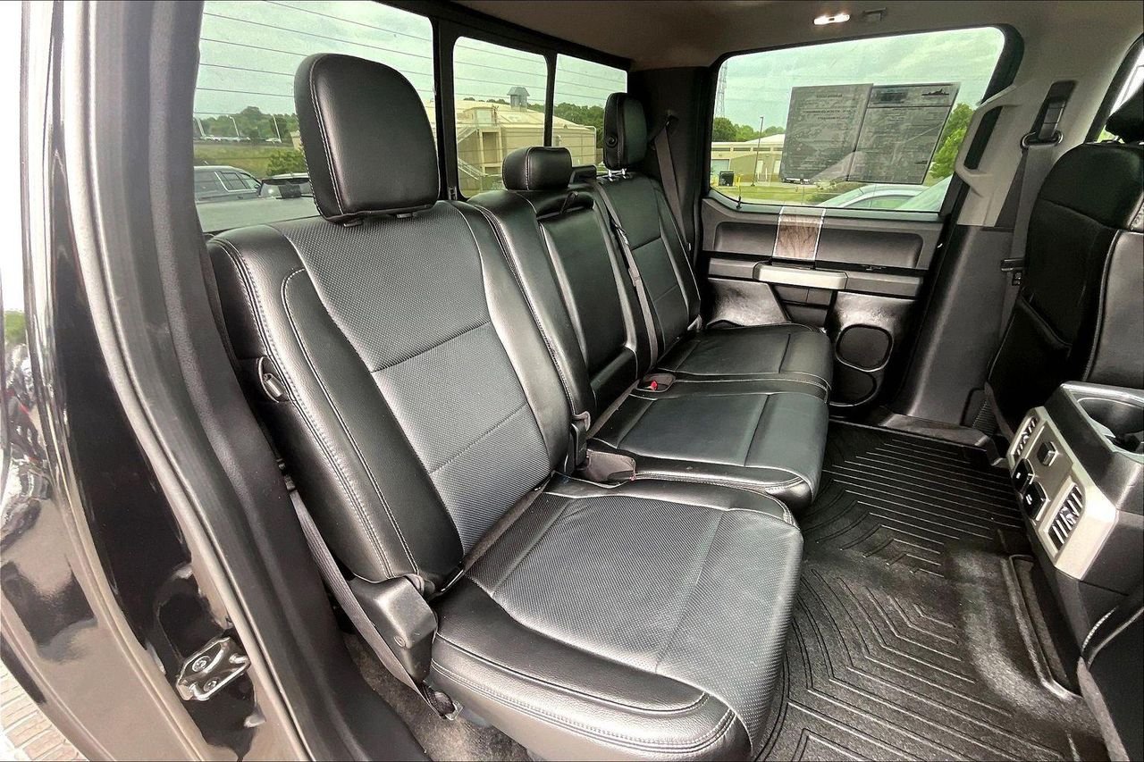 Used 2017 SHADOW BLACK Ford LARIAT image 23