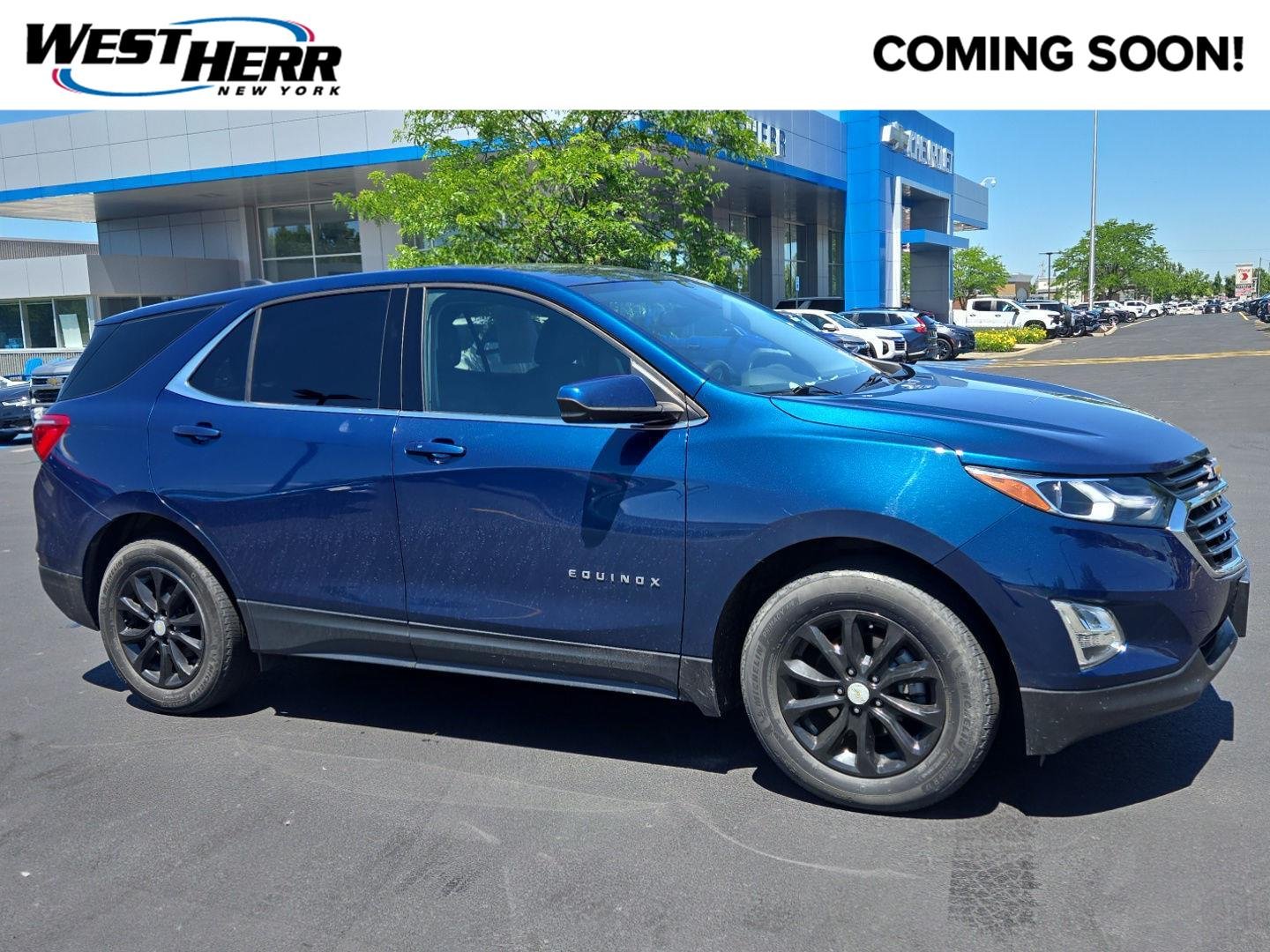 Used 2020 Pacific Blue Metallic Chevrolet LT image 1