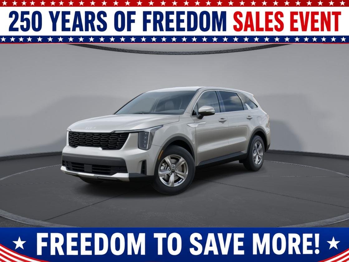 New 2026 Ivory Silver Kia LX image 2