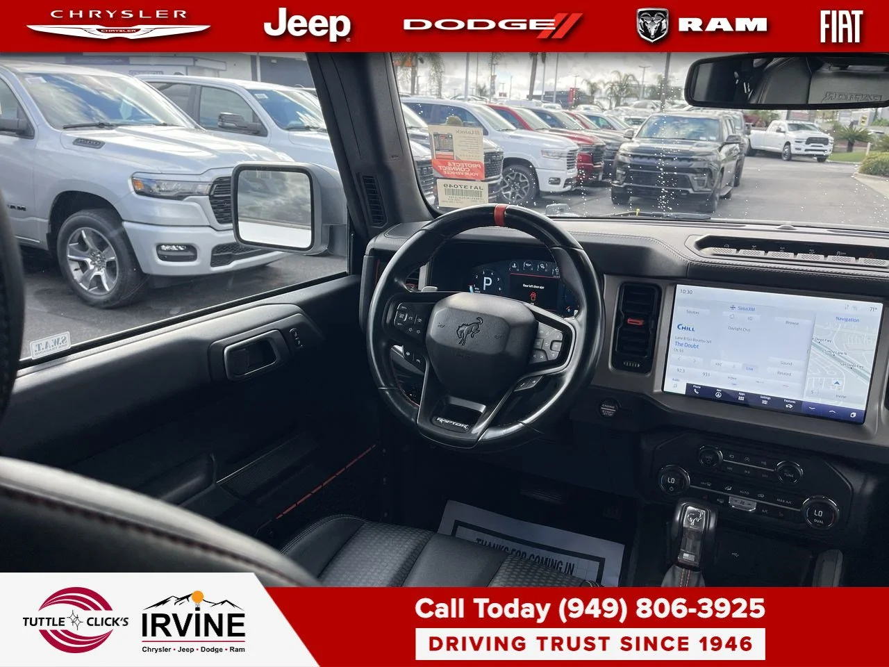 Used 2023 Oxford White Ford Raptor image 10