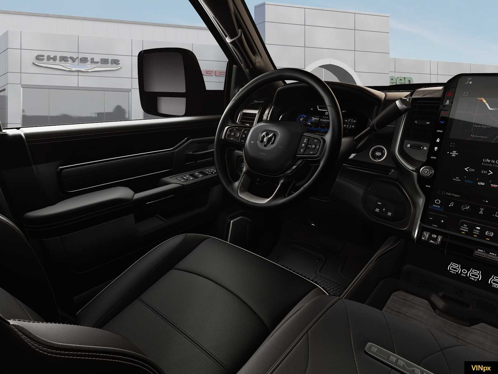 New 2026 Diamond Black Crystal Pearlcoat RAM Limited image 21