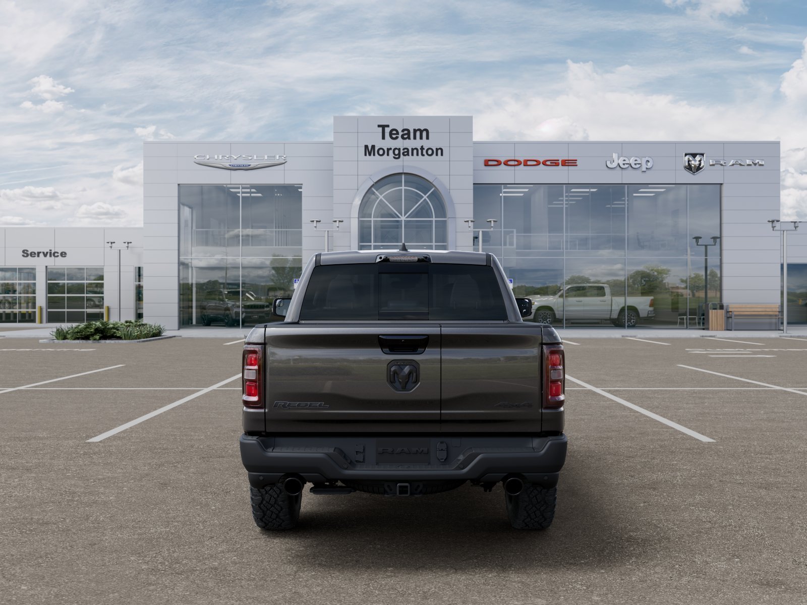 New 2026 Granite Crystal Metallic Clear-Coat Exterior Paint RAM Rebel image 43