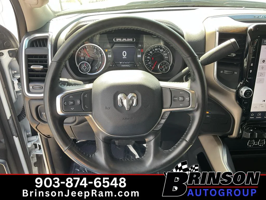 Used 2024 Bright White Clearcoat Ram Laramie image 30
