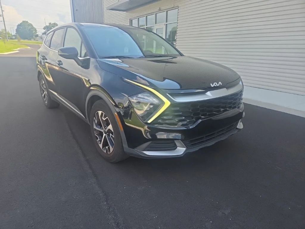 Used 2023 Black Kia EX image 12