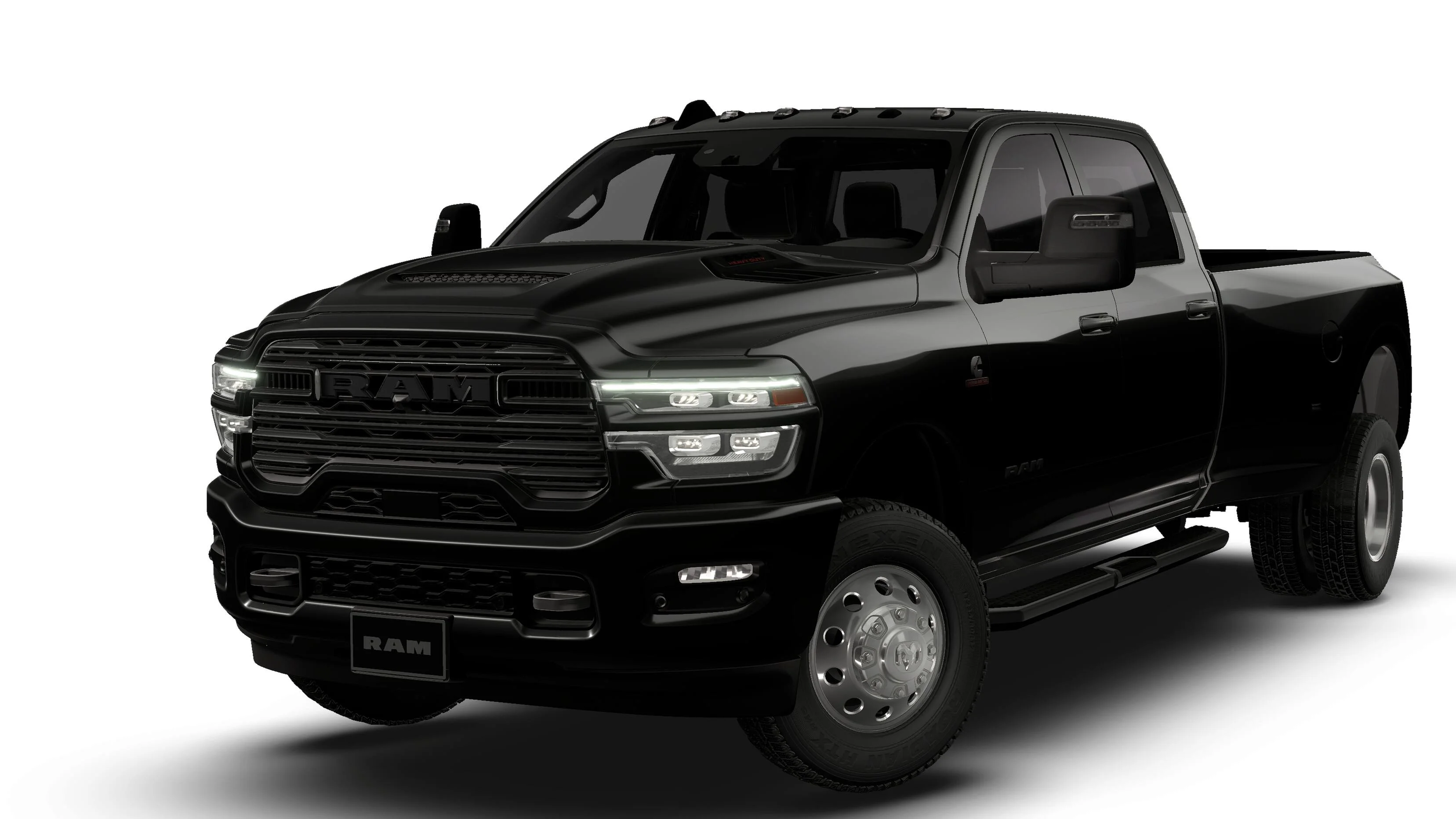 New 2026 Diamond Black Crystal Pearl-Coat Exterior Paint RAM Laramie image 13