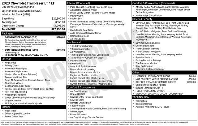 2023 Chevrolet TrailBlazer LT - Photo 33